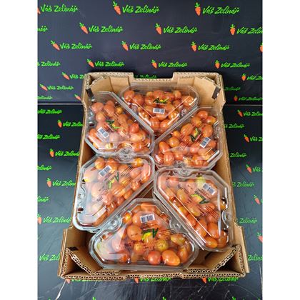 Rajčata cherry oválná, 12x250g