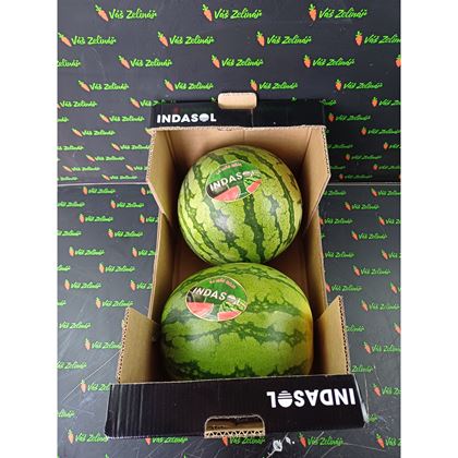 Meloun vodní bezsemenný červený (žíhaný), 15kg (2ks)