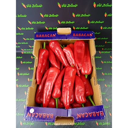 Paprika kápie červená, 5kg
