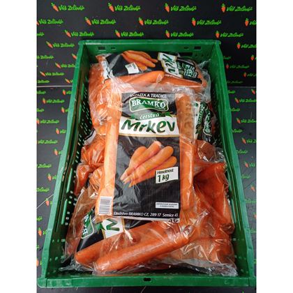 Mrkev balená fólie 1kg