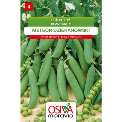 Osiva - Hrách zahradní METEOR, 10ks