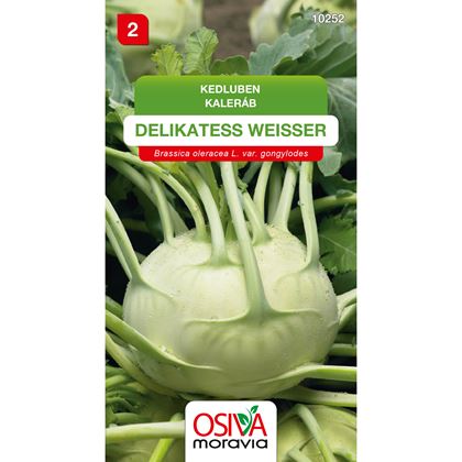 Osiva - Kedluben DELIKATESS WEISSER, 10ks