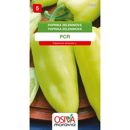 Osiva - Paprika zeleninová - pálivá PCR, 10ks