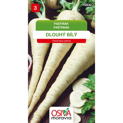 Osiva - Pastiňák DLOUHÝ BÍLÝ, 10ks