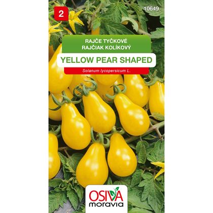 Osiva - Rajče tyčkové rybízové YELLOW PEAR SHAPED, 10ks
