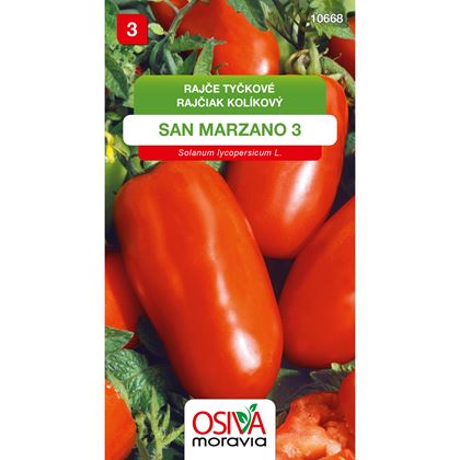 Osiva - Rajče tyčkové SAN MARZANO 3, 10ks