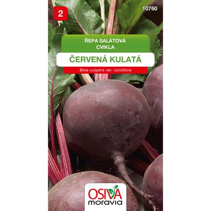 Osiva - Řepa salátová ČERVENÁ KULATÁ, 10ks